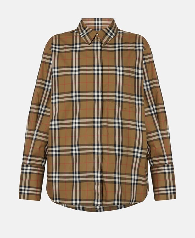 Burberry Long-sleeved blouse Nougat
