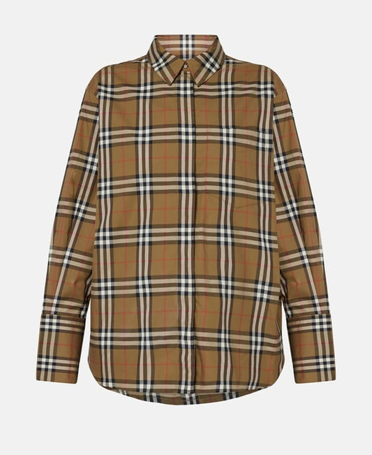 Burberry Long-sleeved blouse Nougat