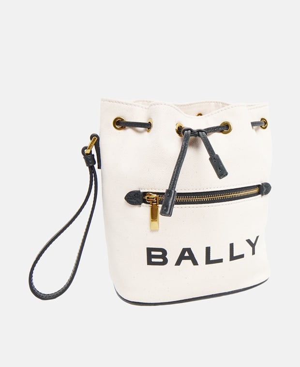 Bally Bar Mini Bucket bag Black