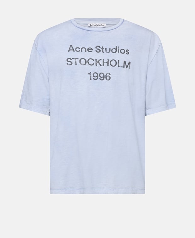 Acne Studios Crew neck t-shirt Blue