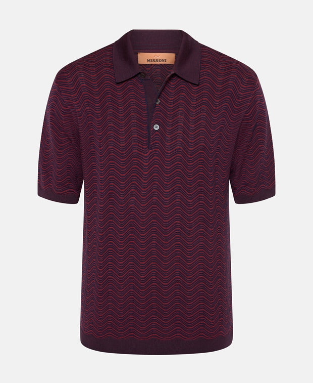 Missoni Polo shirt Bordeaux