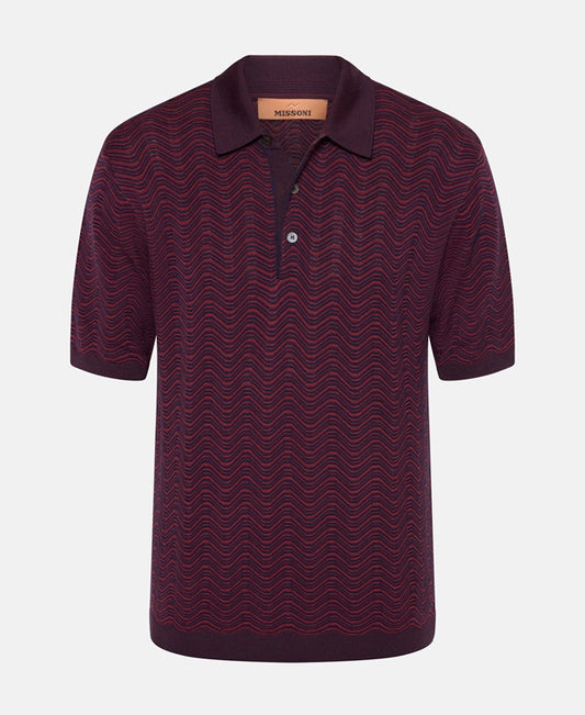 Missoni Polo shirt Bordeaux