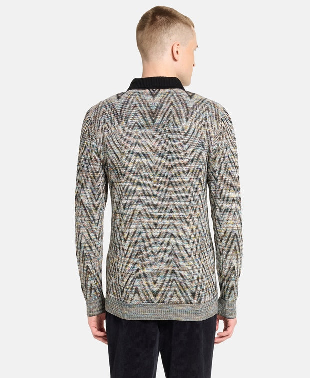 Missoni Long-sleeved polo shirt