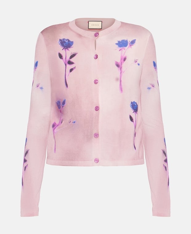 Gucci Cardigan Antique Pink