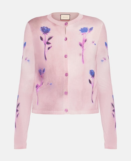 Gucci Cardigan Antique Pink