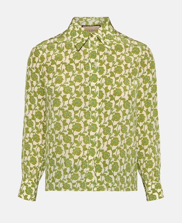 Gucci Silk blouse Apple Green
