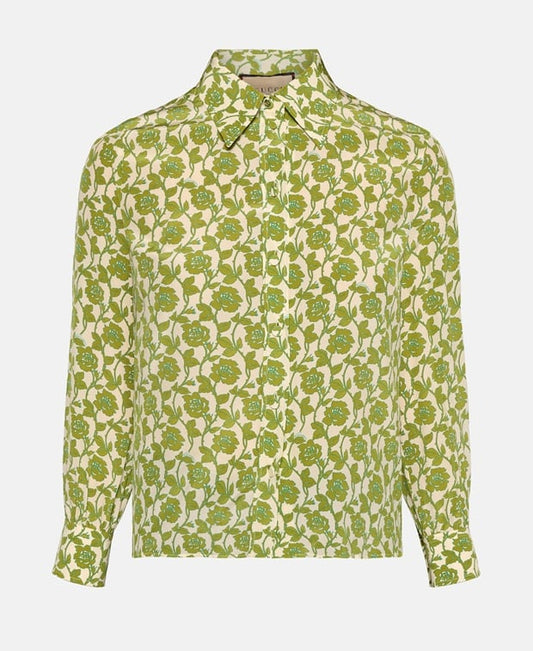 Gucci Silk blouse Apple Green