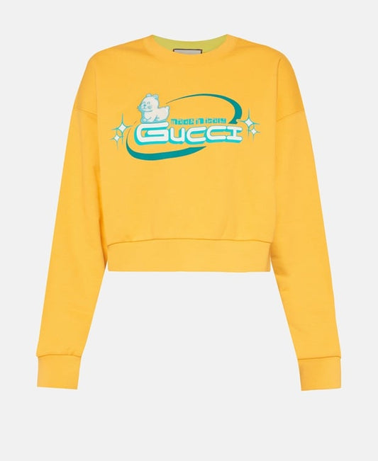 Gucci Sweatshirt Yellow