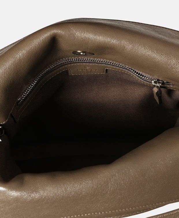 Gucci Leather handbag Khaki