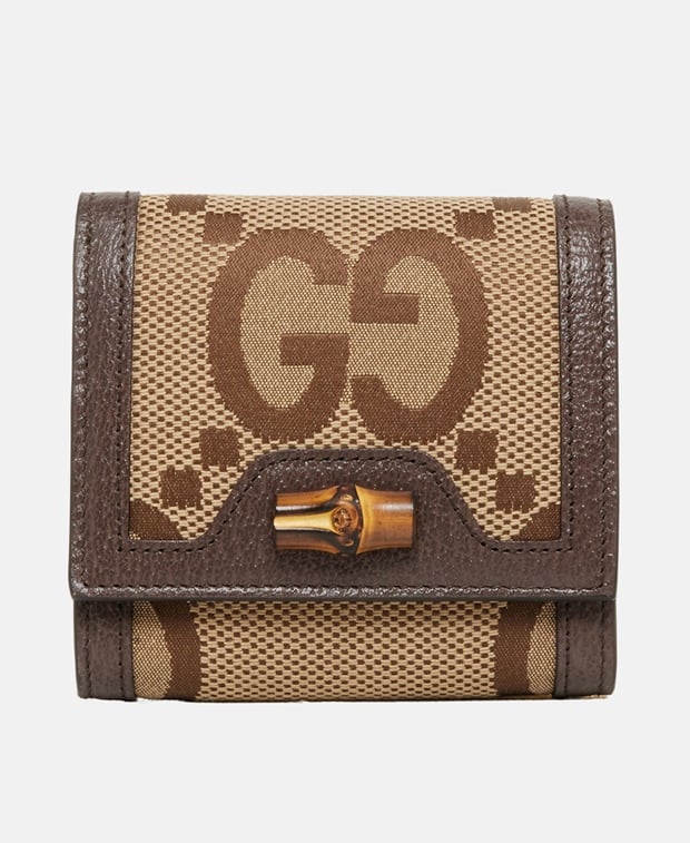 Gucci Leather wallet Camel