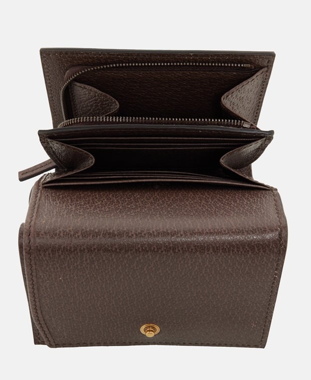 Gucci Leather wallet Camel