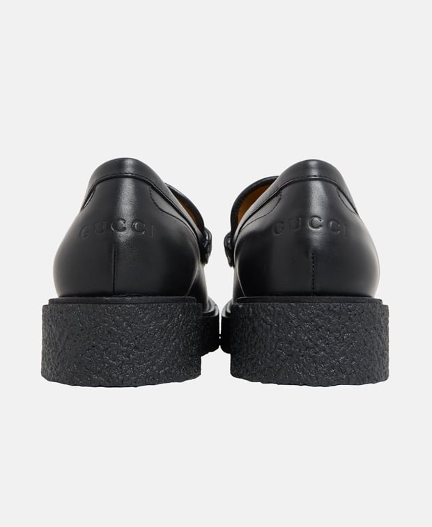 Gucci Loafers Caviar Black
