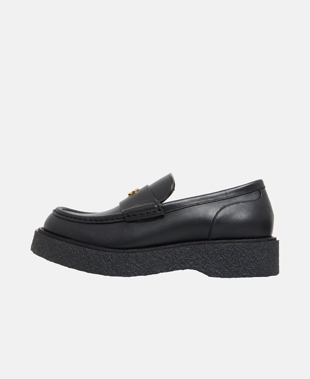 Gucci Loafers Caviar Black