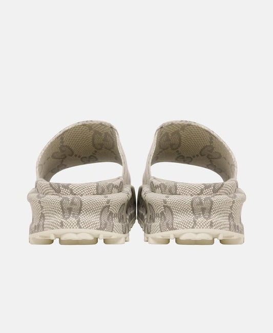 Cubic Rubber Sandals