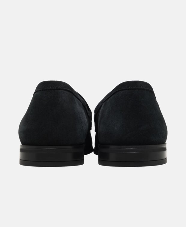 Stuart Weitzman Simon Twistbit Loafers Black