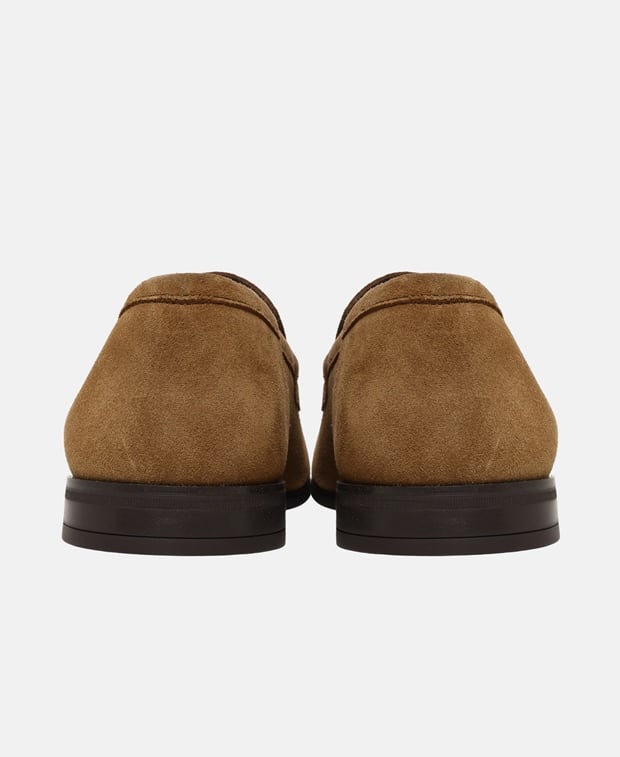 Stuart Weitzman Simon Twistbit Loafers Camel