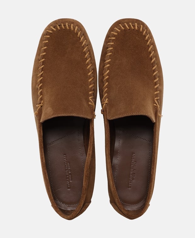 Stuart Weitzman Montauk Venetian Moc Loafers