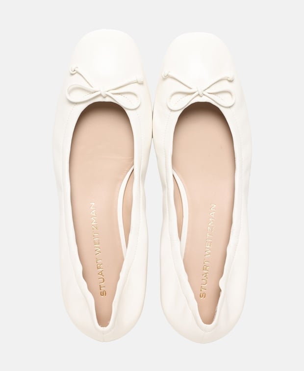 Stuart Weitzman Bria Ballet flats Ecru