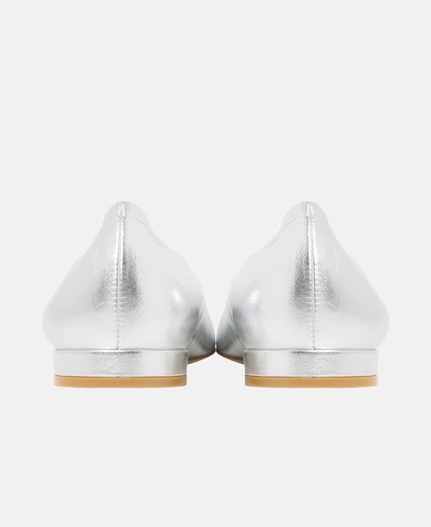 Stuart Weitzman Bria Ballet Ballet flats Silver