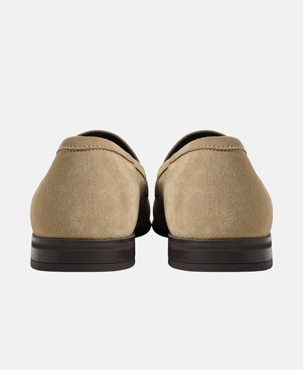 Stuart Weitzman SIMON CRISSCROSS LFE Loafers Beige