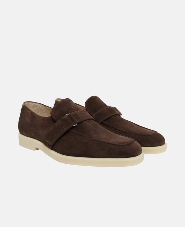 Stuart Weitzman Asher Loafers Dark Brown