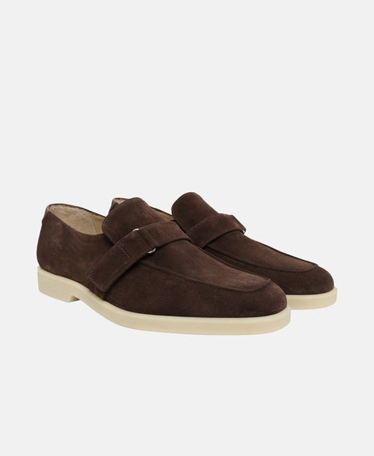 Stuart Weitzman Asher Loafers Dark Brown