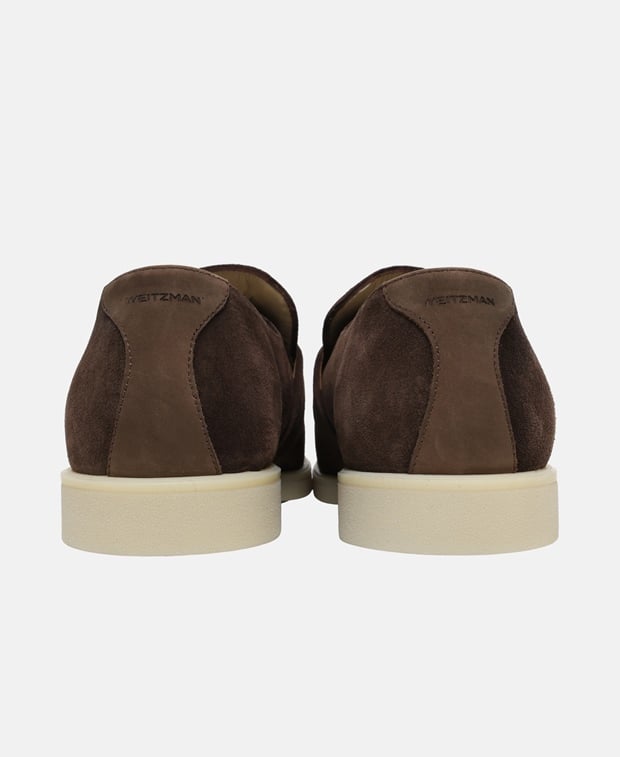 Stuart Weitzman Asher Loafers Dark Brown