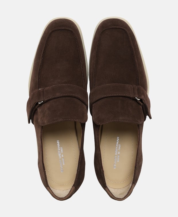 Stuart Weitzman Asher Loafers Dark Brown