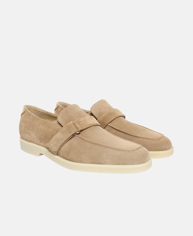Stuart Weitzman Asher Loafers Taupe