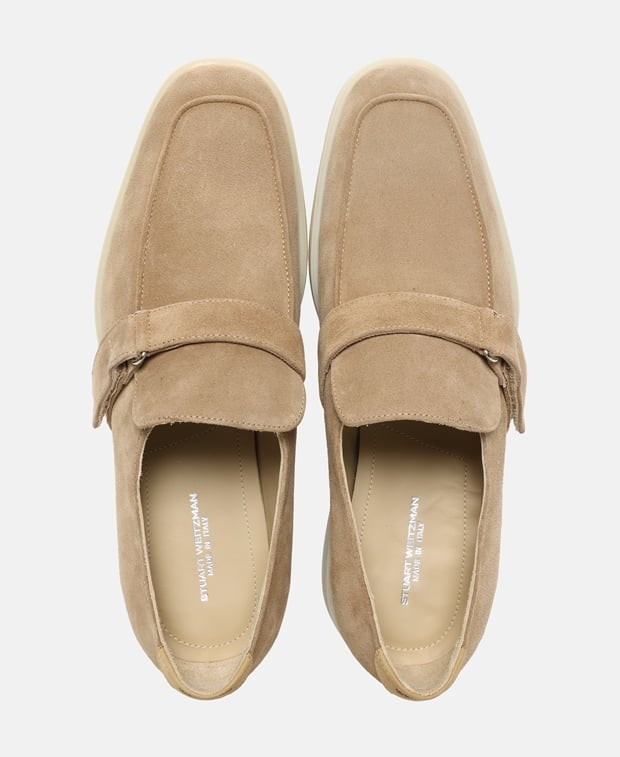 Stuart Weitzman Asher Loafers Taupe