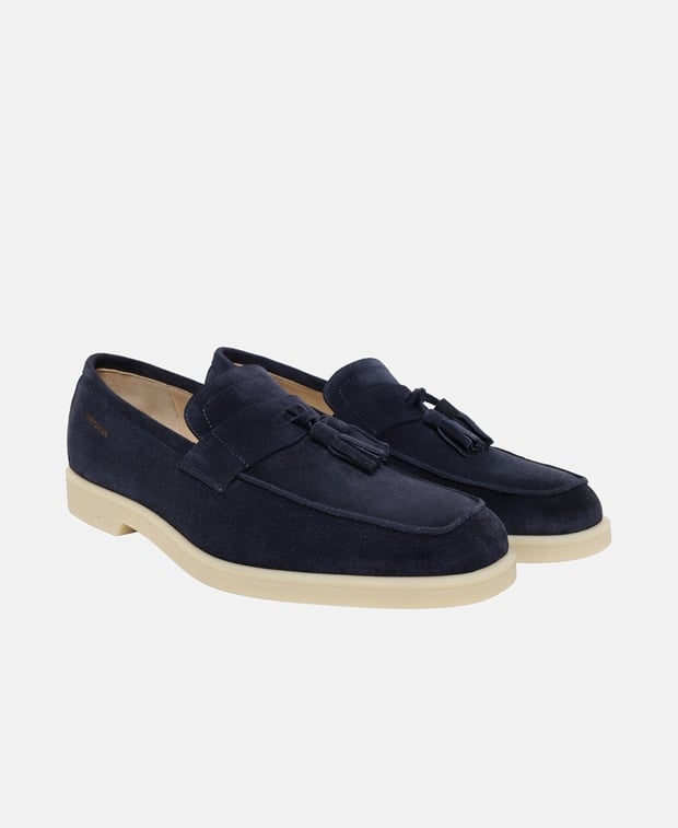 Stuart Weitzman Brett Loafers Dark Blue