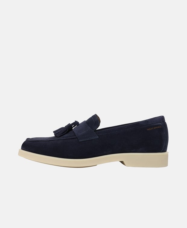 Stuart Weitzman Brett Loafers Dark Blue