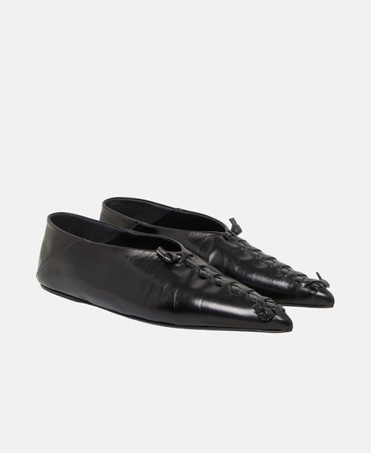 Jil Sander Tripon Ballet flats Black