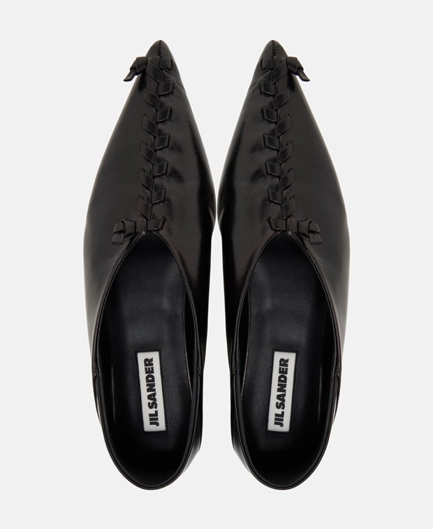 Jil Sander Tripon Ballet flats Black