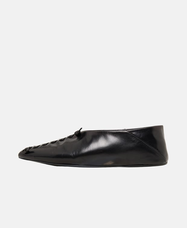Jil Sander Tripon Ballet flats Black