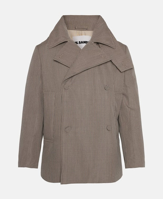Jil Sander Wool coat Taupe