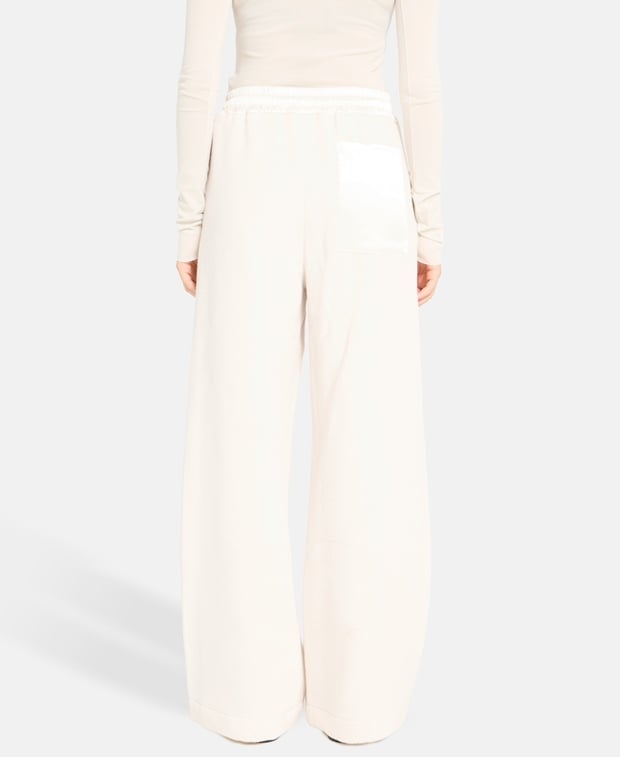 Jil Sander Wool trousers White