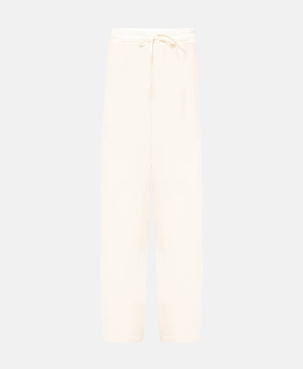 Jil Sander Wool trousers White