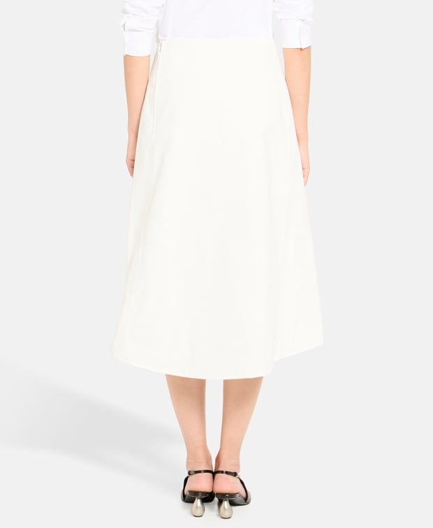 Jil Sander Midi skirt White