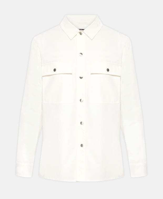 Jil Sander Overshirt Soft Beige