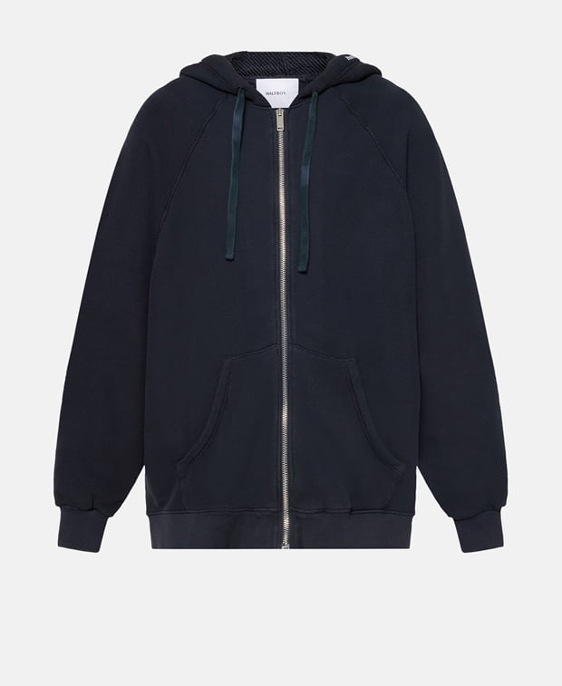 Halfboy Hooded sweat jacket