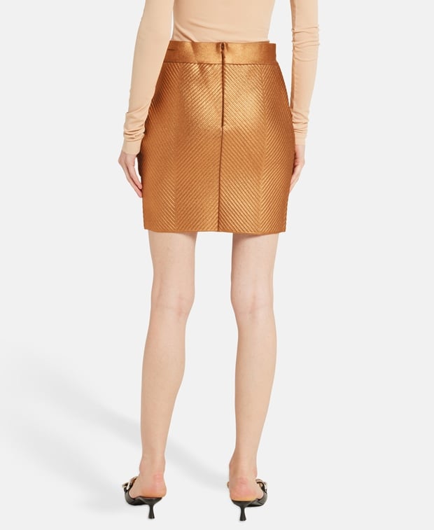 HervÃÂ© LÃÂ©ger Paris Miniskirt Terracotta