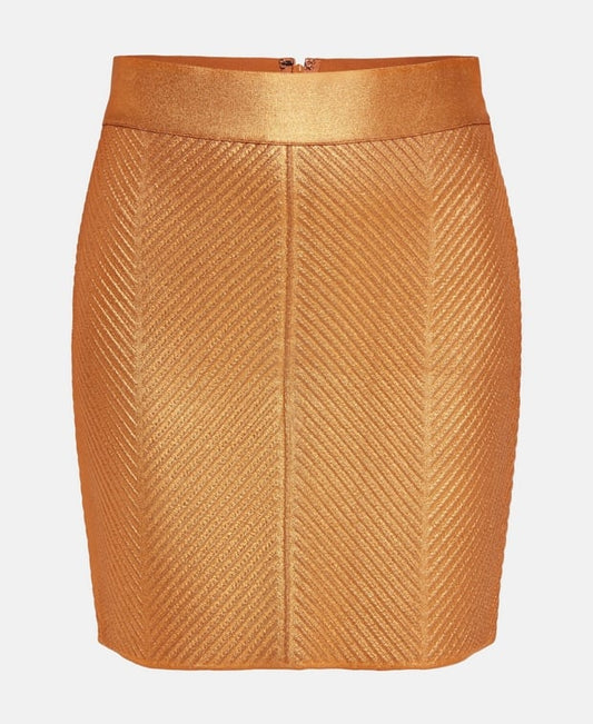 HervÃÂ© LÃÂ©ger Paris Miniskirt Terracotta