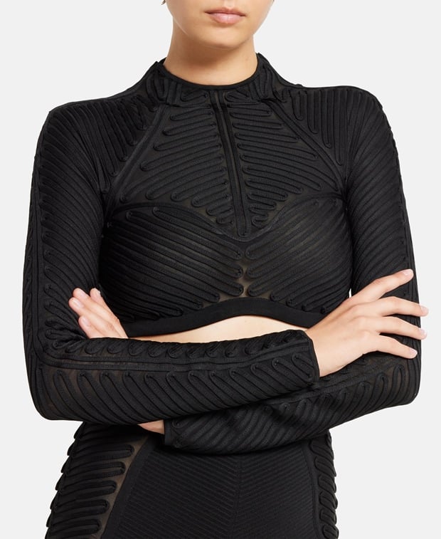 Hervé Léger Paris Long-sleeved top