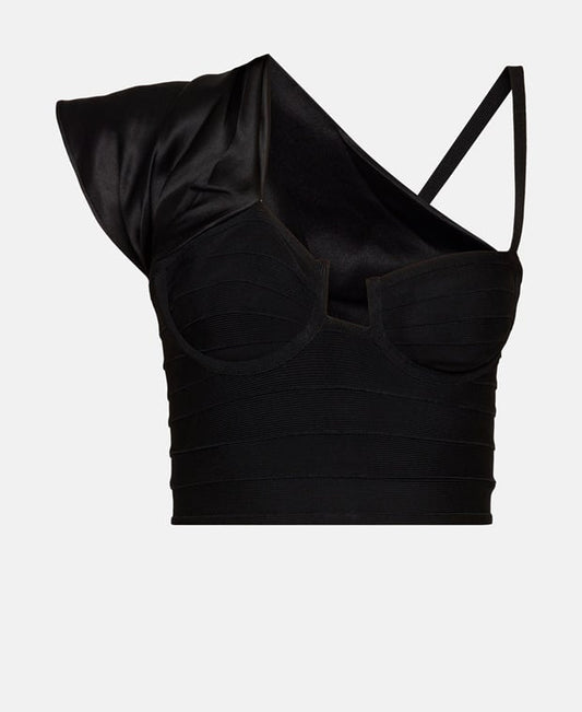 HervÃÂ© LÃÂ©ger Paris Elegant top Black
