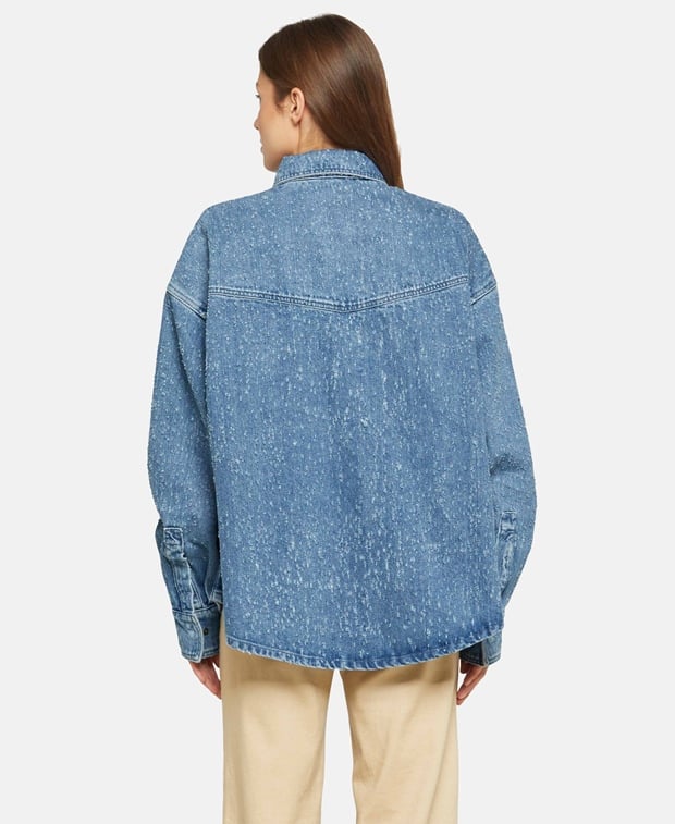 Halfboy Denim blouse Slate Blue