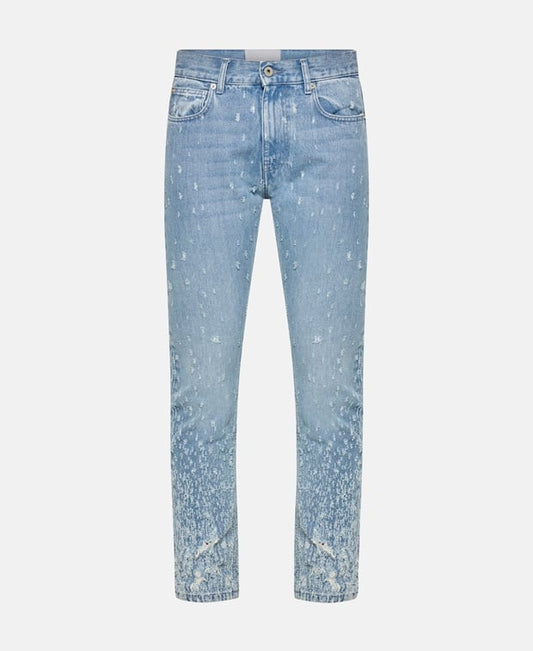 Halfboy Straight-leg jeans Slate Blue