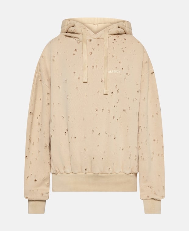 Halfboy Hoodie Sand