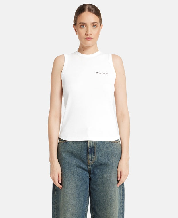 Halfboy Ribbed tank top