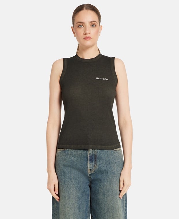 Halfboy Ribbed tank top